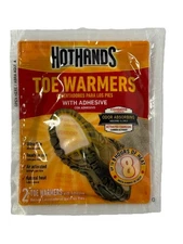 HotHands Toe Warmers with Adhesive – Air Activated – Up to 8 Hours Heat  