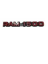 Dodge Ram 1500 Emblem Logo Symbol Badge Side Door Red Oem Single