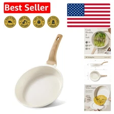 Non-Stick 10-Inch Frying Pan with Heat-Resistant Handle - Safe & Stylish Cooking