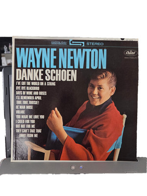 WAYNE NEWTON Danke Schoen (LP Vinyl, 1963) Capitol Records  ST-1973