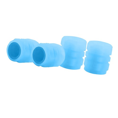 *´ Blue Luminous Tire Valve Cover Fluorescent Night Glowing Air Nozzle Tyre - Picture 10 of 12