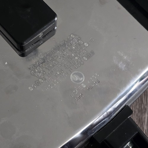 Vitantonio Pizzelle Chef 300 NS Plancha Antiadherente Acero Inoxidable Máquina de Galletas Nueva - Imagen 9 de 10
