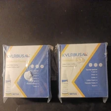  Lot of 2 Clear Acrylic Spray, Polyester Blanks, 2 X Sublimation Coating Spray 