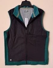 SmartWool Smartloft Wind Vest Men's Merino Wool Blend Vest Evergreen L