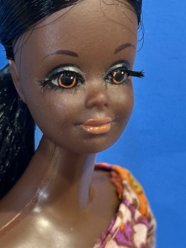 Live Action Christie 1971 Vintage Barbie AA Black Doll ~ Taiwan Rarität ⭐️ - Bild 5 von 24