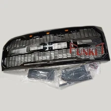 GLoss Black Front Grille Raptor Style For 2009-2014 Ford F150 F-150 Bumper Grill