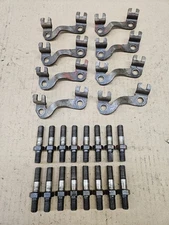 Factory GM BBC 7/16" Rocker Arm Studs & 3/8" Pushrod Guide Plates 396 427 454 GM