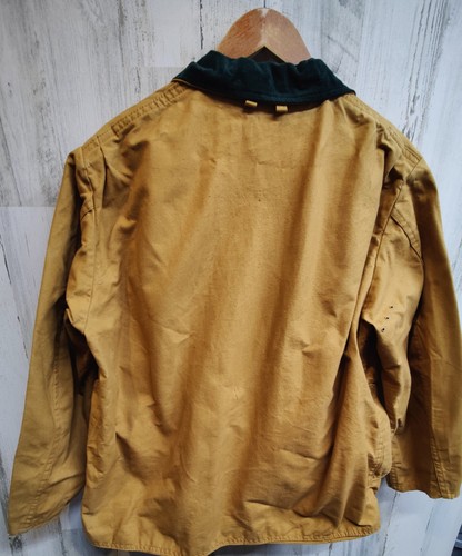Vintage American Field Sportswear Canvas Jagd Hausarbeit Jacke Herren Large hellbraun USA - Bild 6 von 10