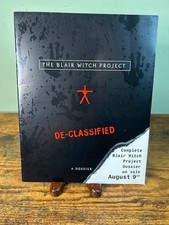 THE BLAIR WITCH PROJECT 1999 10-page De-Classified Dossier Promo booklet