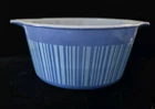 Vintage Pyrex Blue Stripe Barcode 473 1 Qt Cinderella Casserole No Lid she