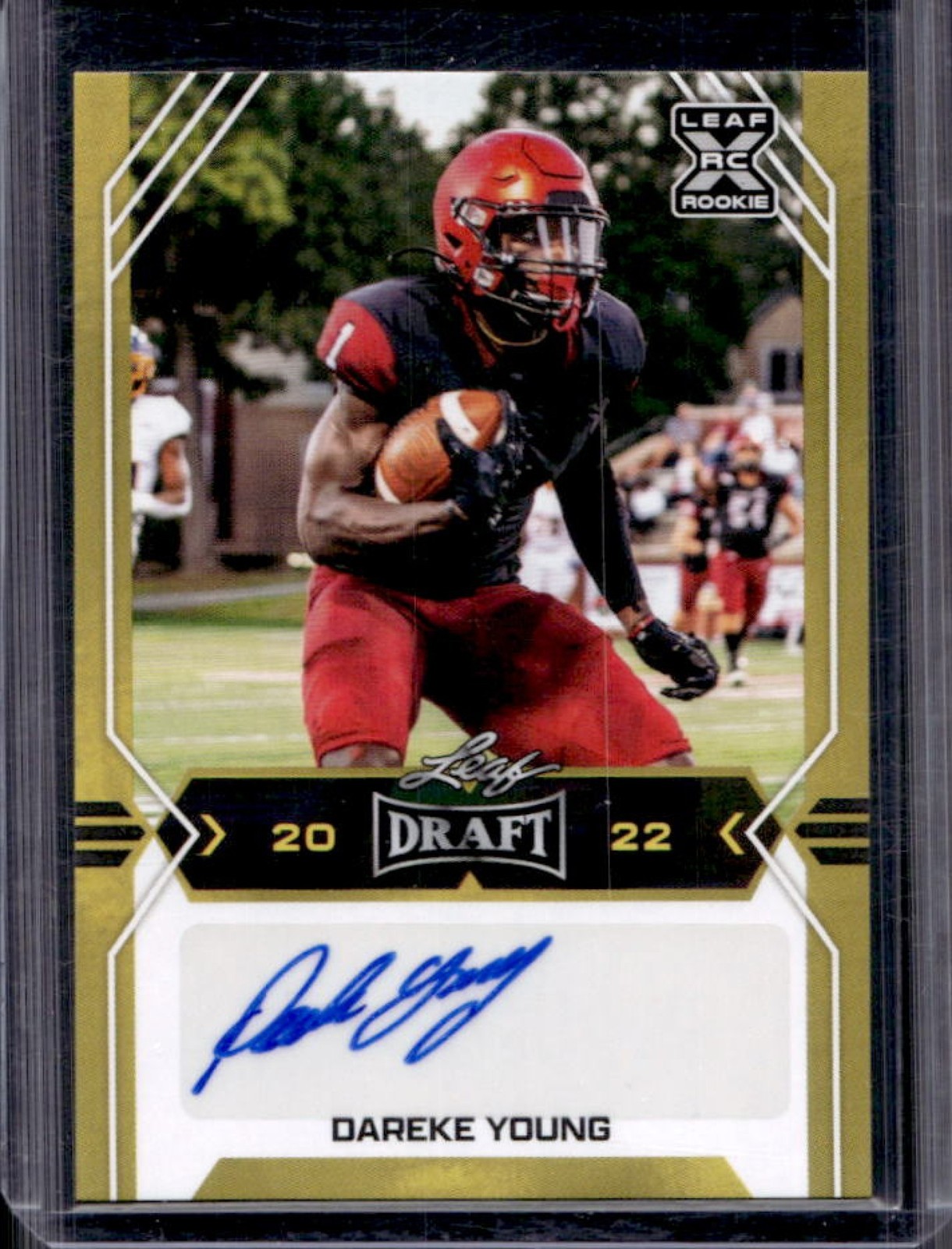 Dareke Young Leaf Pro Set Draft Autographs #DY1 Gold