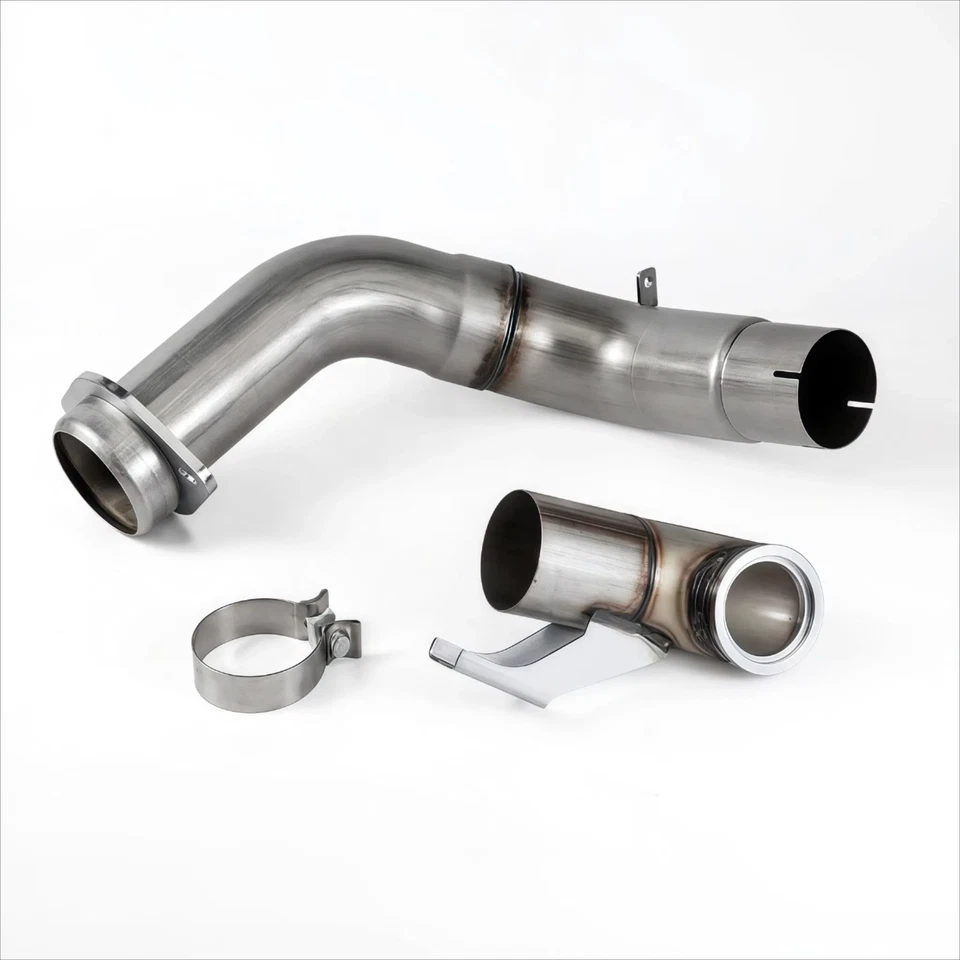 Turbo Back Diesel Exhaust 4" for 15-19 F250 F350 F450 F550 6.7L V8 Powerstroke Foto 2 de 4