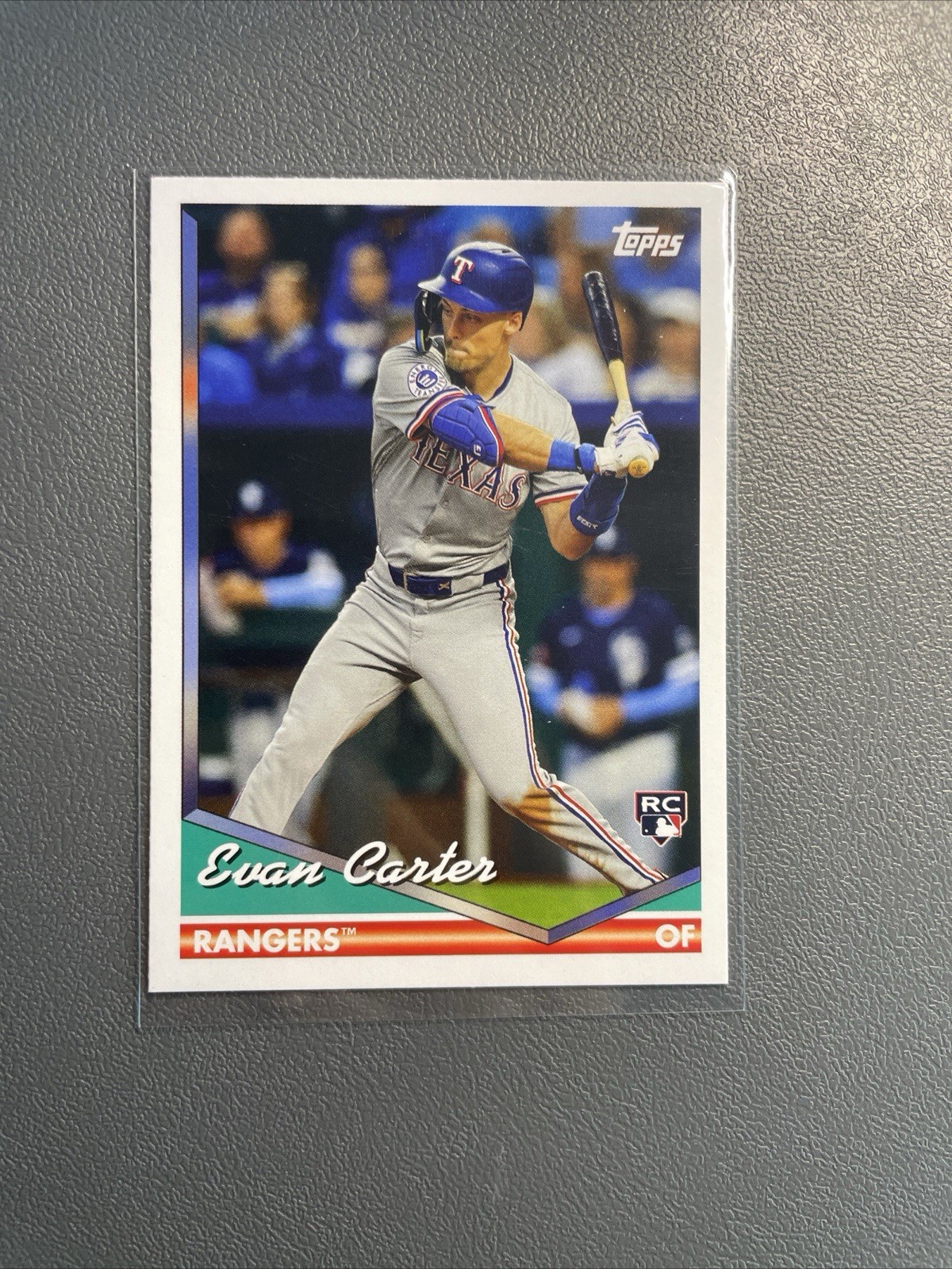 2024 Topps Archives Evan Carter #223 Rookie RC Texas Rangers