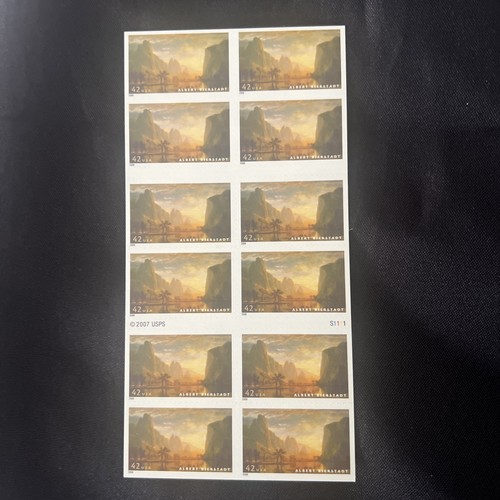 #4346 MNH, ALBERT BIERSTADT-AMERICAN TREASURES, BOOKLET 20 EA., FV $8.40 (2008) - Picture 2 of 4