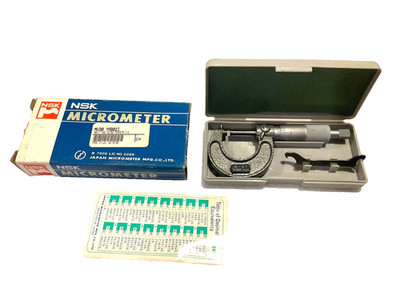 NSK TOOLS 0-1  OUTSIDE MICROMETER, 0.001 , YAB02I, JAPAN, 303-201