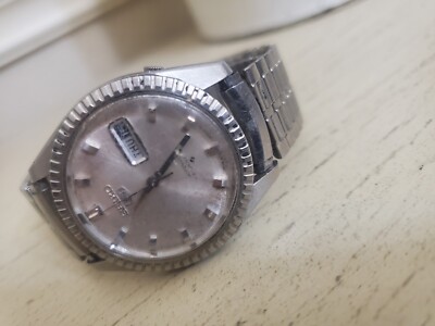 Vintage Seiko Automatic Day/Date 21 Jewels Seiko 5  6119-8070, Parts or Repair 