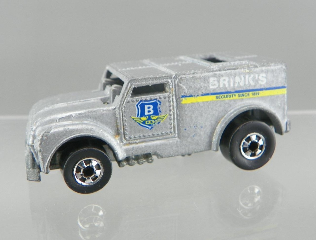Hot Wheels 1970 Funny Money Brink’s現金輸送車 Vintage 1970 Hot Wheels Diecast 1/64 Scale Funny Money Brinks