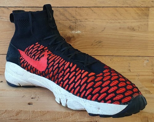 Nike Air Footscape Magista Flyknit Trainers UK10/US11/E45 816560-002 Black/Red - Picture 6 of 11