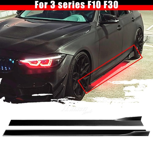 Glossy Black Side Skirt Extension Lip Body Kits For 3 series F30 F80 M4 - Bild 1 von 21