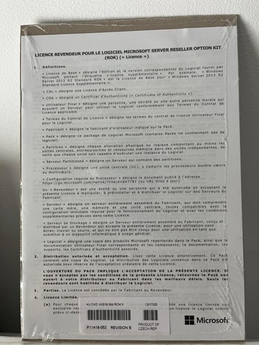 Licence WINDOWS Serveur 2019 Standard ROCK 16 Core - Picture 2 of 2