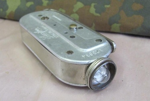 WW2 ORIGINAL GERMAN WEHRMACHT DYNAMO SIGNAL FLASHLIGHT DRP LUCIFER RARE - Picture 9 of 12