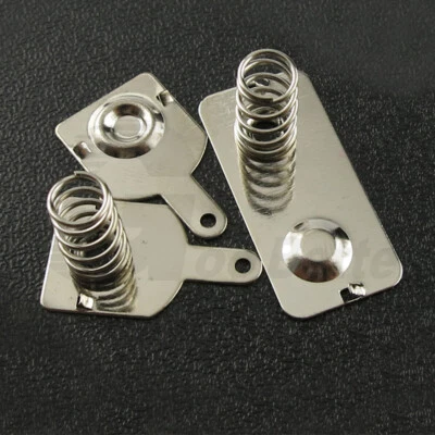 Terminal Set Spring Solder Tab for AA Battery Holder Compartment Handset Remote