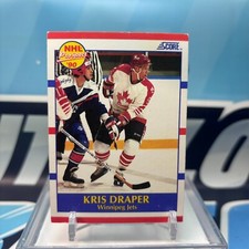 1990-91 Score #404, KRIS DRAPER RC ??? Prospects Rookie Card. rookie card picture