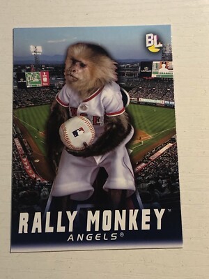 2023 Topps Big League Mascots Insert Rally Monkey Angels M-15 | eBay
