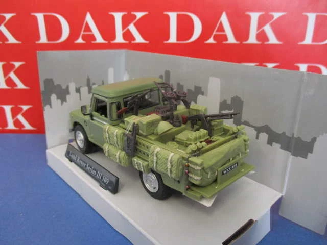 Die cast 1/43 Modellino Auto Land Rover Serie III 109 Pick Up militare Cararama - Immagine 3 di 4