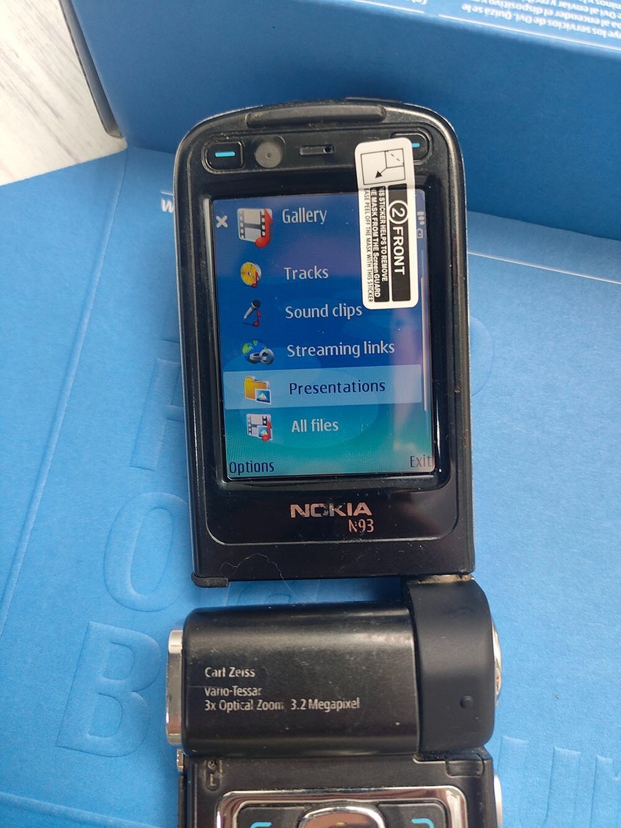 90% N ew Nokia N93 Unlocked 3G Symbian OS mobile phone | eBay