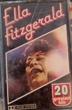 Ella Fitzgerald - 20 Greatest Hits Cassette 1982 ITALY IMPORT USED