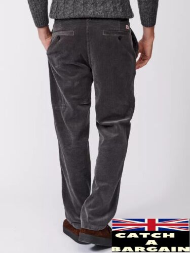 AUBIN Barcombe Corduroy Men Trousers Regular fit, Charcoal - RRP-£99 (E451) - Picture 3 of 8