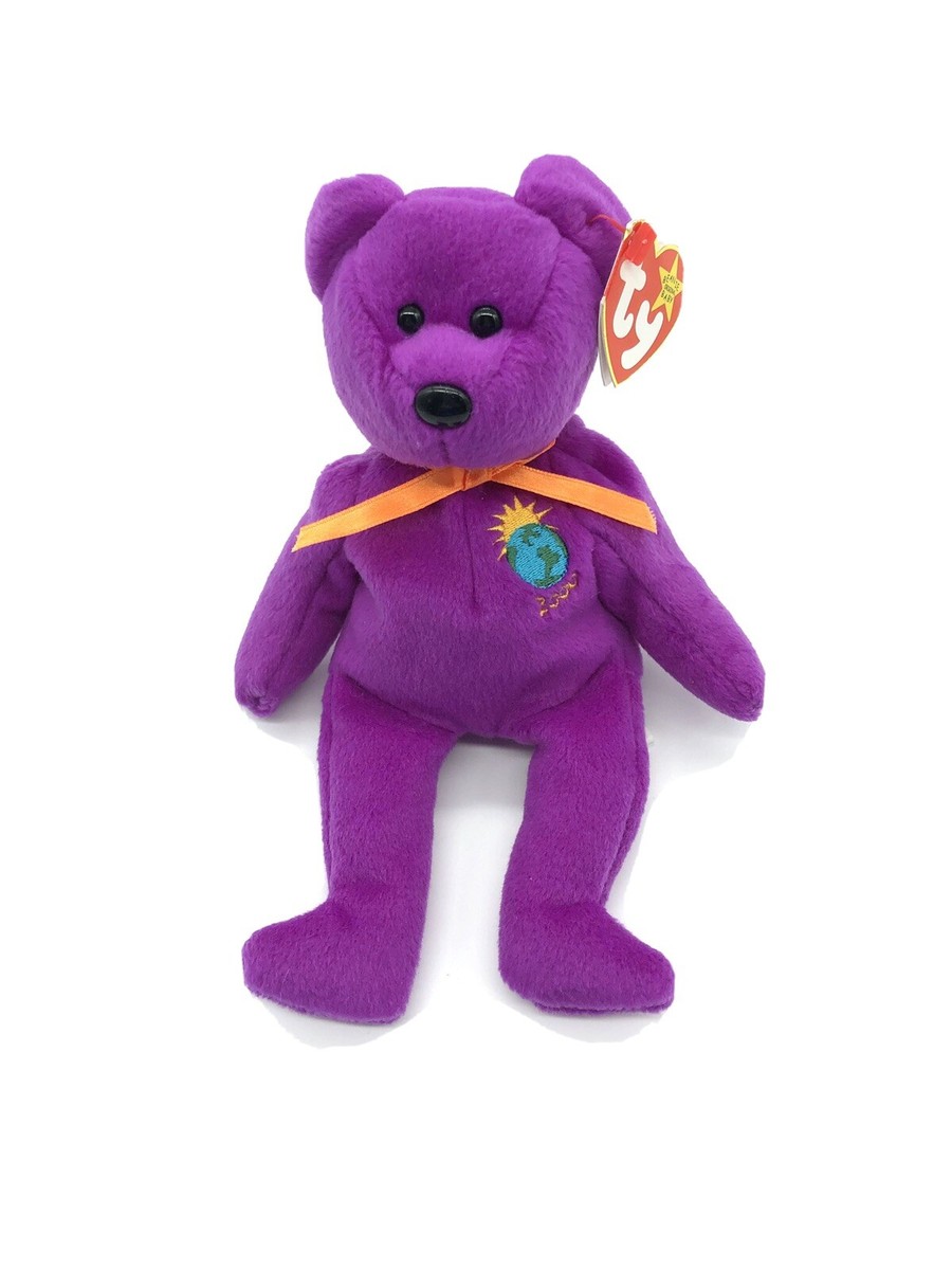 Teddy Bear Mcdonalds Ty Beanie Baby Millennium Bear Value Vintage