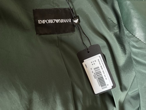 Emporia Armani leather jacket. NEW. - Picture 5 of 9