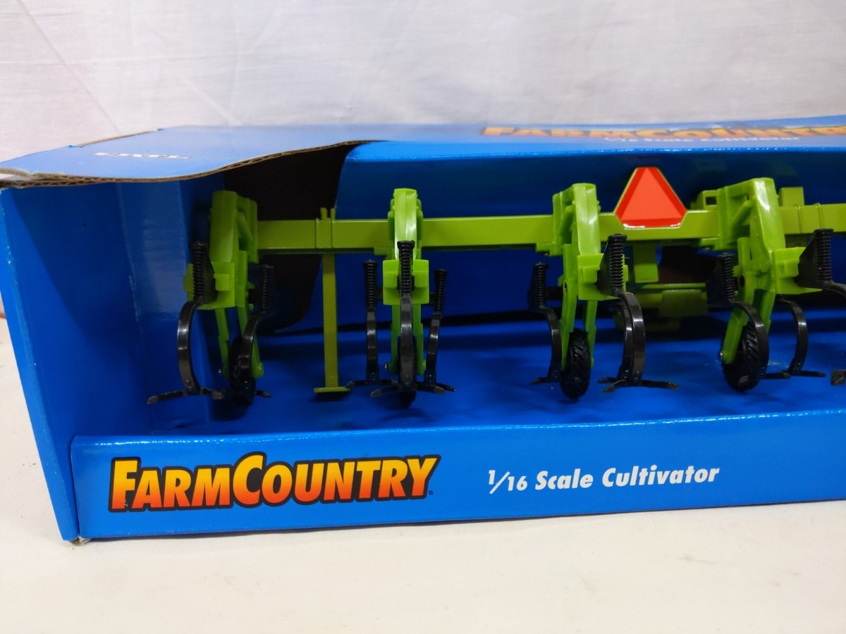 1/16 Ertl Farm Toy Deutz Allis Green Cultivator Tractor Implement