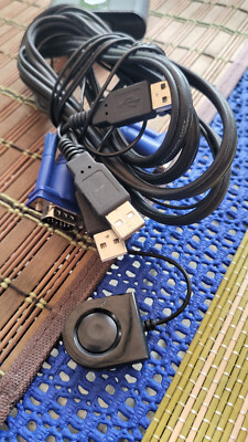 ATEN CS22U KVM-USB-Switch - Schwarz (VGA)