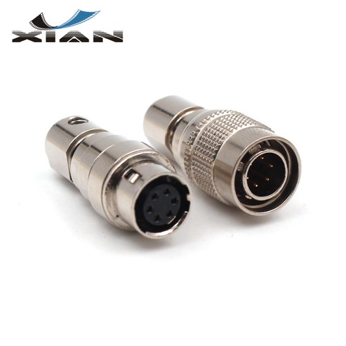 For Hirose HR10A 6Pin Connector Plug Socket HR10A-7P-6P Wire Connector Terminal - Picture 2 of 8