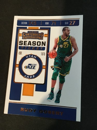 Rudy Gobert NBA Hoops Donruss Prizm Inserts Parallels (Pick Your Card) 2021 - Picture 10 of 12