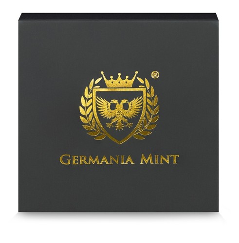 Germania Mint Germanic Gods - Barra de plata fundida edición Týr 2 oz plata 2024 - Imagen 6 de 7