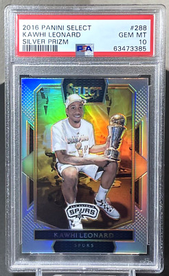 その他 2016-17 select Kawhi Leonard silver PSA 10 ) Kawhi Leonard 2016-17 Select Courtside Silver Prizm