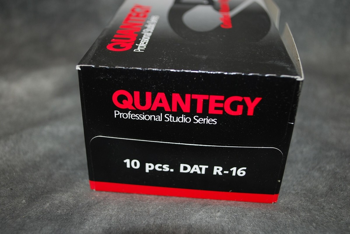 QUANTEGY DAT R-16 10個パック Quantegy R-16 DAT Cassette Digital Audio Tape Recording New