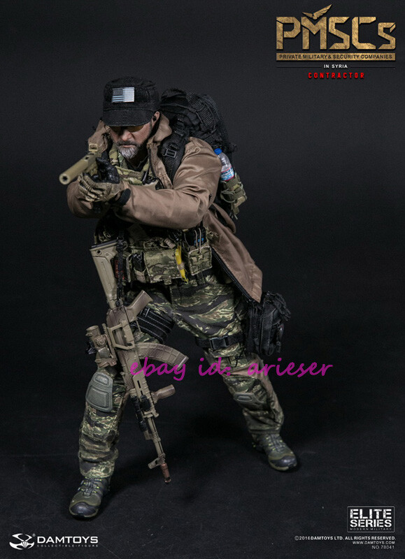 New Damtoys 78041 1/6 Military Security Contractor Syria