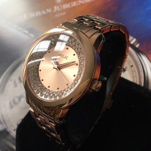 Ladies Relic Watch By Fossil Quartz 