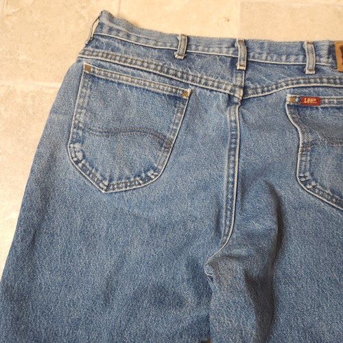 Vintage Lee Union Made In The USA Jeans Men's 38x34 (36x32) - Picture 16 of 18
