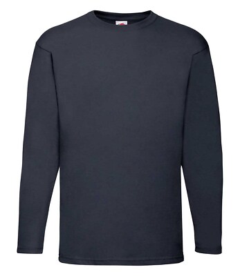 Fruit of the Loom Longsleeve Valueweight Langarmshirt Long Sleeve T-Shirt Herren