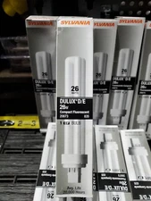 *10PACK* Sylvania Dulux Compact Fluorescent 26W #20673 G24Q-3 Base 