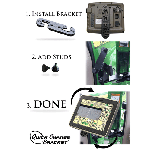 Schnellwechsel Halterung Kit für John Deere 2600 oder 2630 Display GPS Monitor [Q1] - Bild 2 von 10