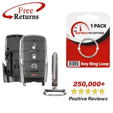 Remote Shell Case Pad Replacement No Electronics For Ram Pickup (OHT-4882056)