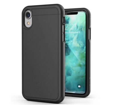 iPhone XR Belt Clip Holster Slim Case / Cover with Clip | Slimshield | Black