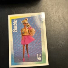 Jb9c Barbie Doll And Friends, 1992 Panini #34, Wet N Wild Fashion Batter Up 1990